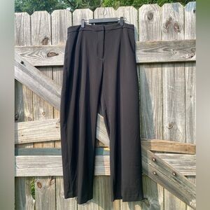 H&M Classic Wide Leg Black Pants